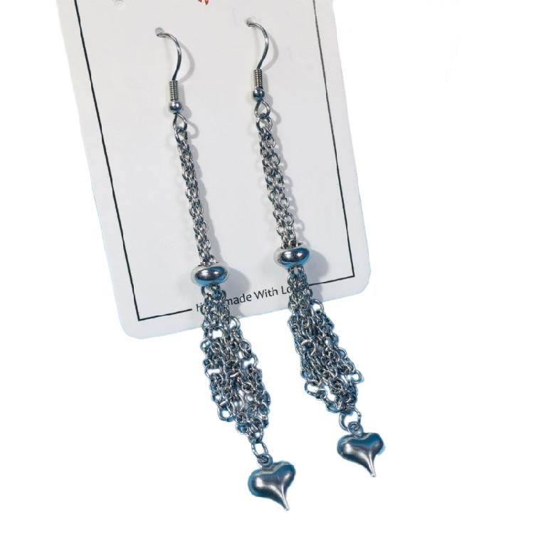 

Crystal Stone Holder Earrings Stone Container Ear Hooks for Women Girls Drop