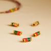 Kois Fish Pendant Bracelet Colorful Cord Handchain Adjustable Handwoven Bangles