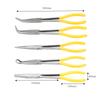 Motorcycle Repair Removal Tools Extra Long Nose Pliers Spanner Clips Straight Bent Tip Mechanic Equipment DIY Auto AccessoriesGood product