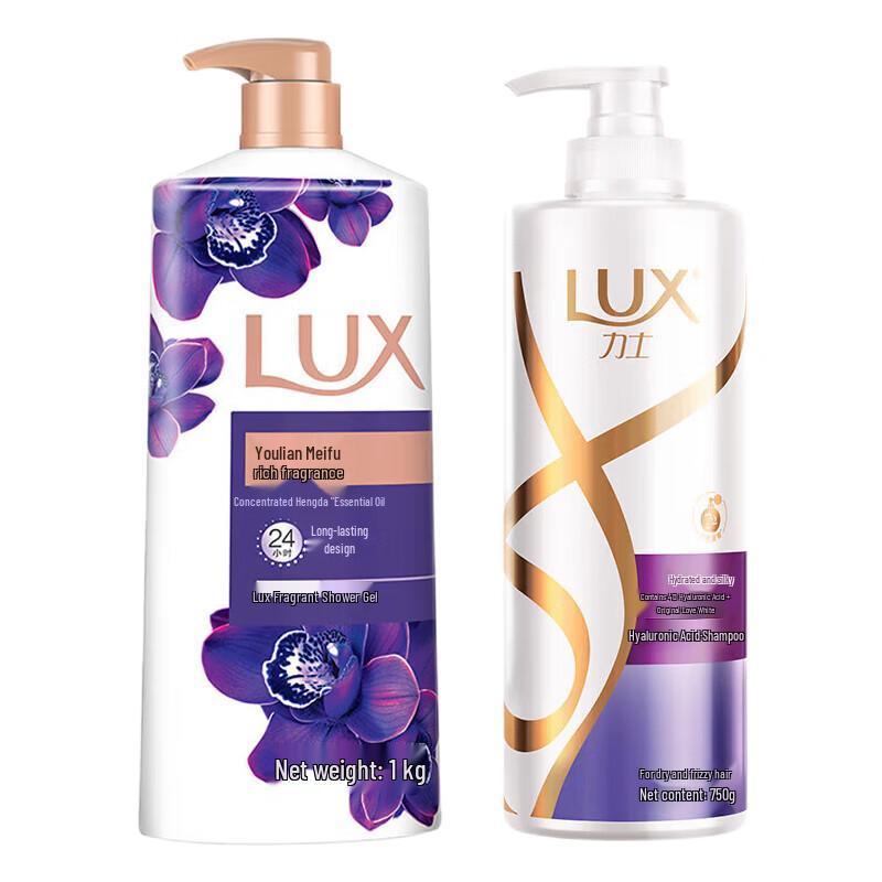 

LUX Enchanting Lotus Shower Gel & Silky Shampoo Combo Set