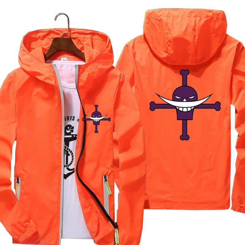 Pirate Anime Windproof and Sunscreen Thin Jacket Hooded Jacket