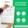 10pcs A4 Fiberboard Clipboards with Clamps - Durable Writing Pad Boards for Students, School and Office Supplies