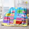 Peppa Pig Customize Text Blanket Lightweight Personalized Blanket Warmthful Decor Suitable for Office Chair Seaside Bedding Couch for All Occasions