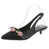 French Niche Fairy High Heels Bag Head Sandals Women's Shoes 2025 New Summer New Chinese Pointed Single Shoes