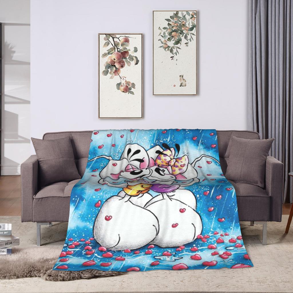 Cartoon Diddl Diddlina Flannel Blanket Winter Soft Durable Bedding Throws for Child Outdoor Funny Bedspread Sofa Bed Cover