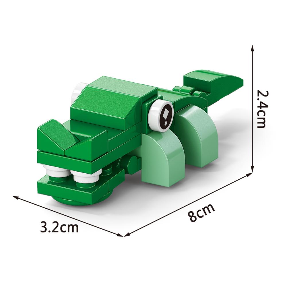 Insect World Animals Scorpion Mantis Ants Spider Birds Marine Animal Building Blocks Toys Desktop Ornaments Bricks Kids Gift