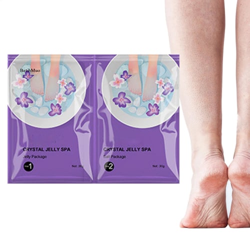 Pedikyr Jelly Spa Fotbad, Pedikyr Jelly Fotbad, Krystall Jelly Spa Fotbad, Pedikyr Fotbad for Tørre Føtter - Foryngende Fotspa-bad, Foo