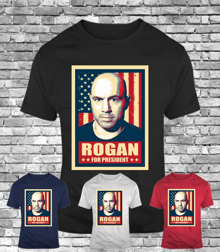 Presidents day funny gift Joe Rogan for president USA t-shirt humor meme tee Unisex T-Shirt S