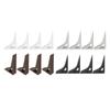 4pcs Door Handle Stopper Multipurpose Prevents Collision  Thickened Door Wedge Stopper for Doo