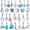 Nieuwe Originele Koperen Oceaan Charms Zeester Walvis Zeepaardje Schelp Kralen Voor Ketting DIY Armband Cadeau Sieraden