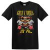 Guns N Roses Rock Metal Music T Shirt Chinese Dragon Roses Tee