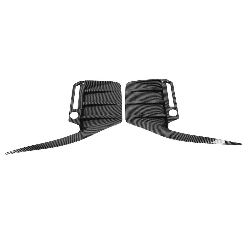 2PCS Rear Bumper Side Spoiler Left Right Sporty Appearance Rear Bumper   Vent Cover Trim for M2 G87 2023 Onwards