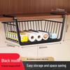 Under-Table Hanging Storage Rack for Kitchen and Dormitory