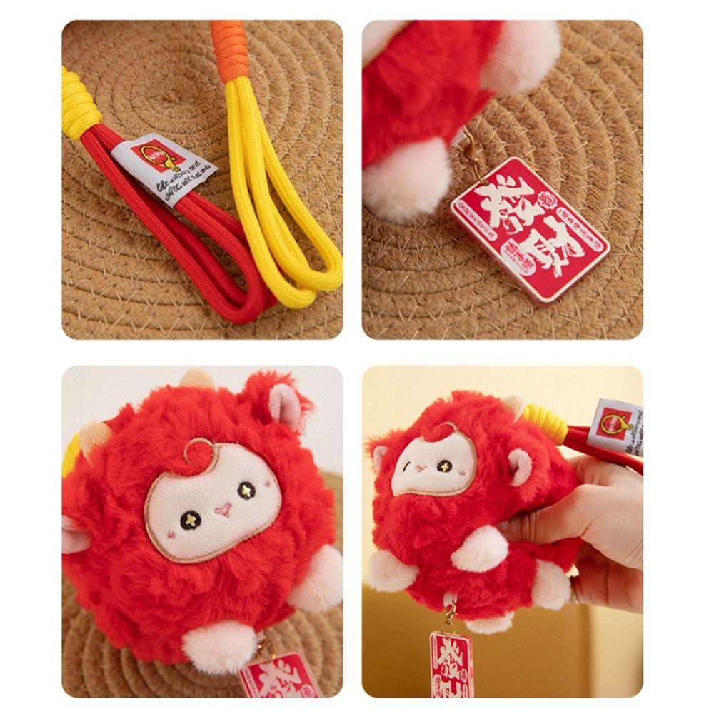 Creative Plush Sheep Toy 10cm Plush Sheep Doll New Year Mascot Lamb Stuffed Doll  Children Gift