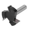 T Shaped Design Wood Milling Cutter 3 Teeth Slab Flattening Router Bit  For CNC Machine