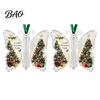 Feiertagsparty Hängende Dekoration Schmetterling Bargeldgeschenk-Schmuckstück, Weihnachts-Geldhalter mit Acryl Festlichem Druck, Baumanhänger für Überraschungsgeschenke,
