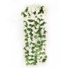 Artificial Wisteria Fake Flowers Vine For Hanging Basket Wedding Outdoor Decor