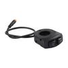 Electric Bike Switch with Dual Control for Headlight and Speaker 3pin Fit