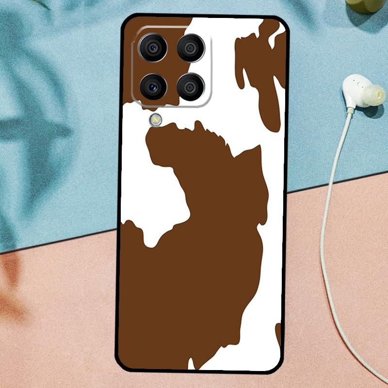 Spotted Cow Skin Print For Samsung Galaxy M31 M11 M23 M12 M13 M14 M15 M35 M55 M34 M54 M33 M53 M32 M52 M06 M16 Case