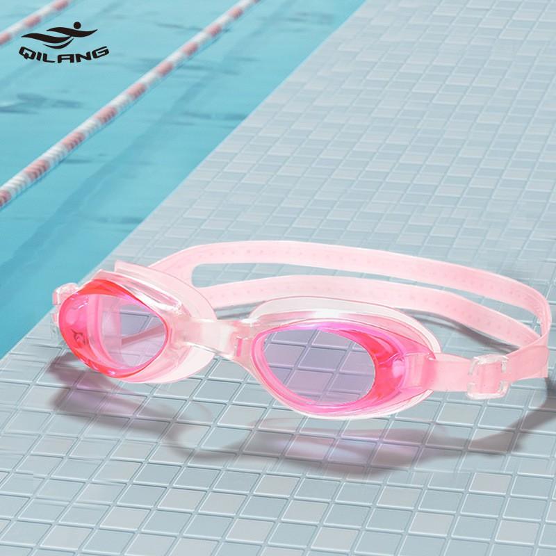 Adult Anti-Fog Waterproof Swim Goggles HD Lens Swimming Diving Glasses With Earplugs