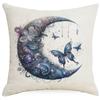 Fantasy and Mysterious Moon Printed Sofa Pillow Living Room Decorative Seat Cushion Pillow