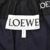 Loewe Unused Men's Cotton Shorts, Navy and Light Blue, Size M, H526Y1AW23 Bottoms M Navy / Light blueUsed