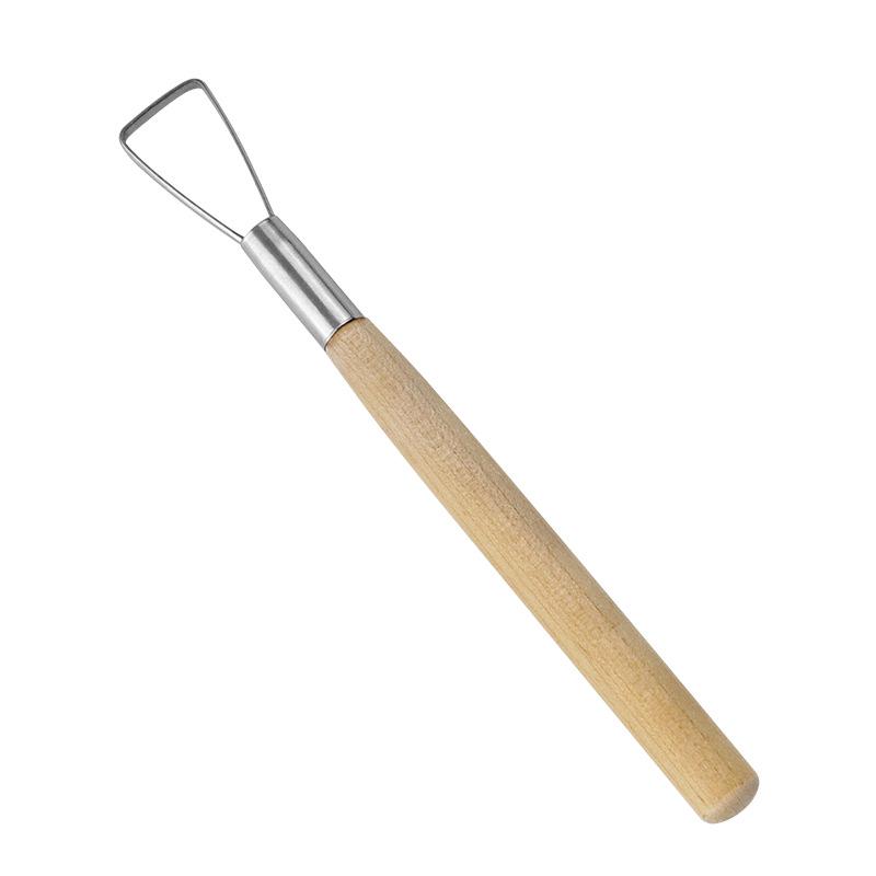 Artistic Polymer Clay Embossing Tool Set - Single Plastic Sculpting Tool for Handmade Pottery and Sculptures.