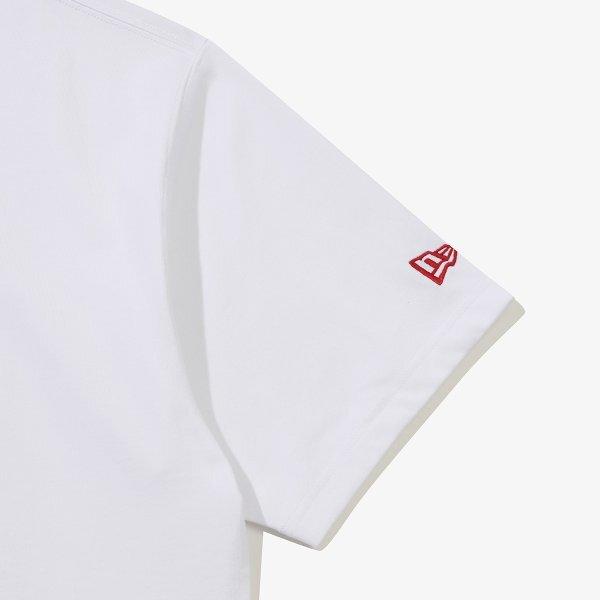 New Era ATlanTa Braves 59fifTy Circle T shirT whiTe