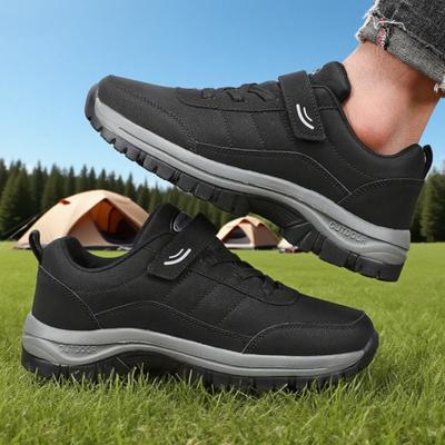 Zapatillas para Hombre Impermeables Cómodas Duraderas Zapatos para Caminar Clásicas Color Sólido Camping al Aire Libre Zapatos Todoterreno Zapatillas Chunky