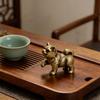 Chinese Rural Dog Miniature Sculpture Chinese Zodiacs Animal Figurine Collectible Ornament For Living Room Decors Gift