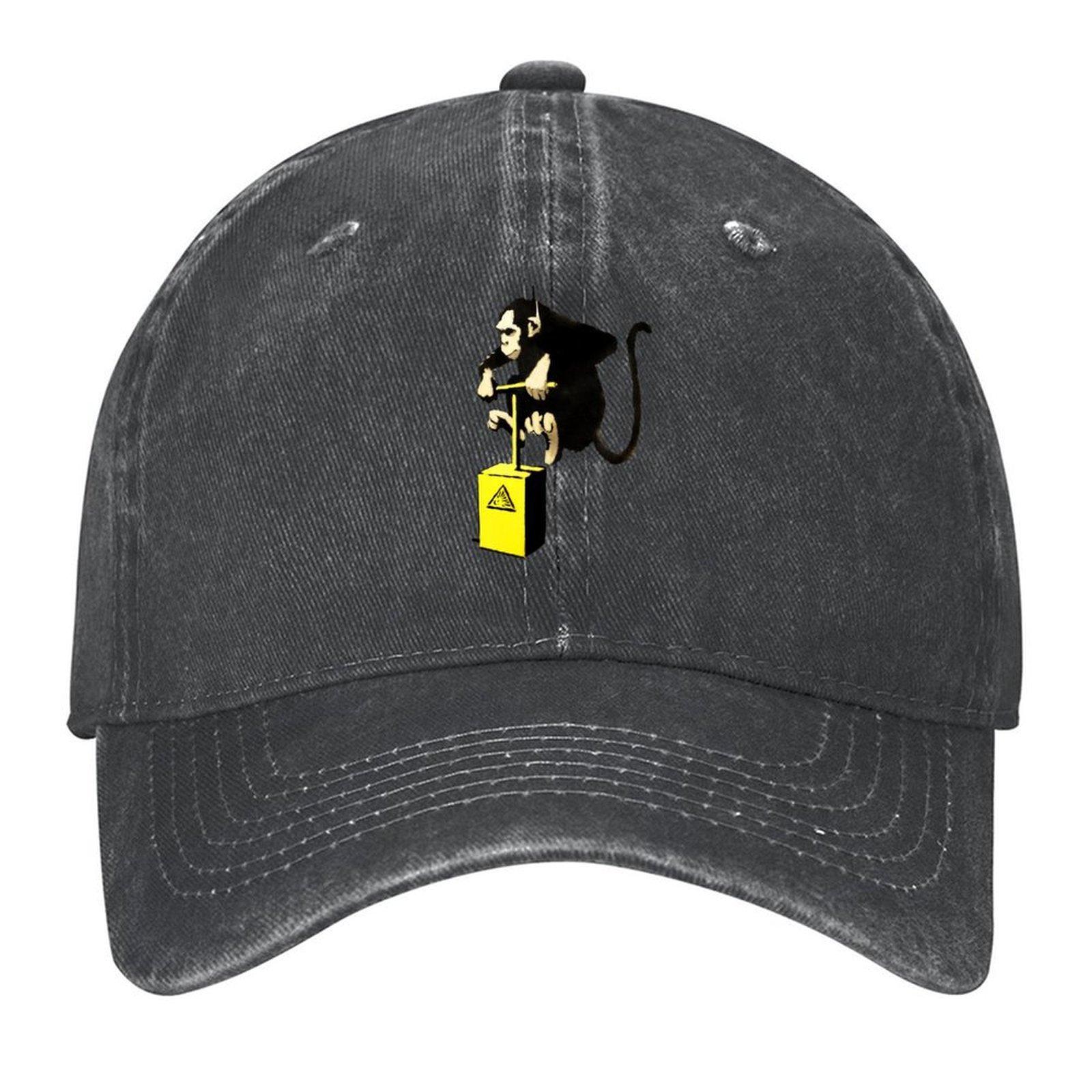 2026 Детектор Обезьяны - Животные Наносят Ответный Удар - Бейсболка Бэнкси Зимняя Кепка Тракер Балаклава Для Мужчин Женщин