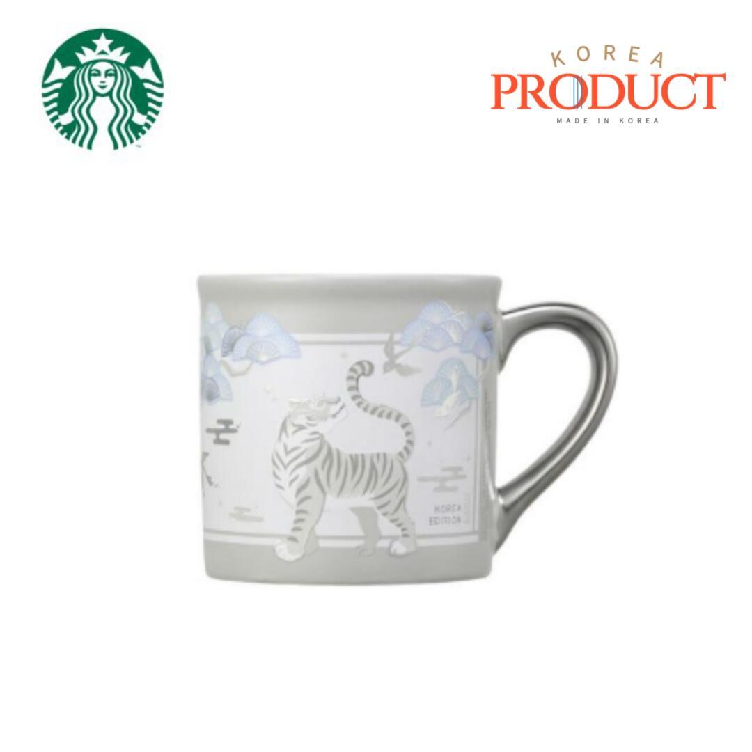 [Starbucks] [Free Shipping] Hojakdo Mug 355ml 2024 Korean Traditional Folk Painting Limited Edition Starbucks Collection