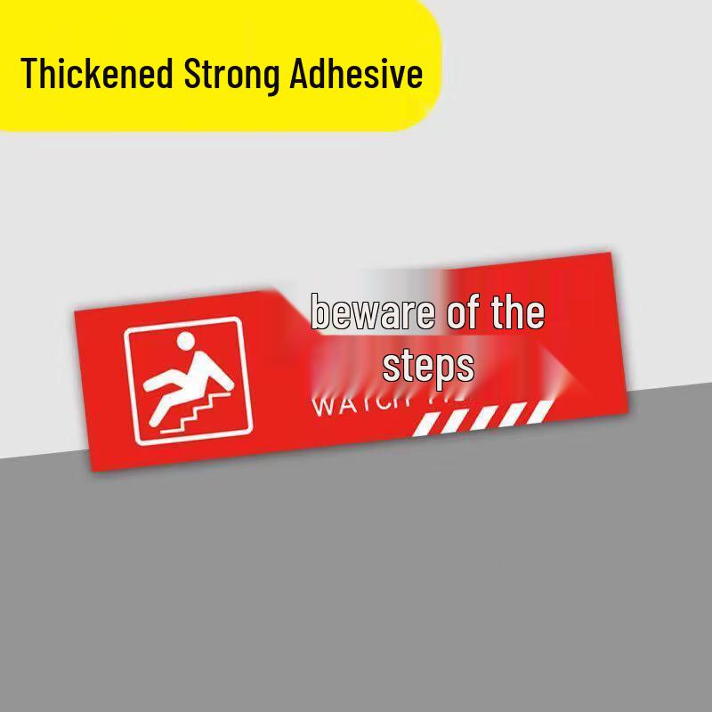 Caution Wet Floor & Steps Warning Signs (Set of 20)