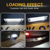 1PC Canbus White 18SMD Auto Rear Led License Plate Lights Lamp Fits For Renault Dacia Sandero II After 2012 No Error
