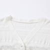 Women's Lyocell Lightweight V-Neck Knit Short-Sleeved Cardigan