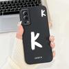 Per Custodia Vivo Y52 5G V2053 Carina Lettere Fortunate Cover Morbida Custodia in TPU Per Vivo Y72 Y 52 VivoY52 VivoY72 5G V2041 Custodie Bumper