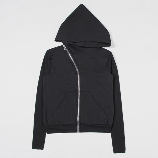 Men Hoodie Coat Hooded Solid Color Long Sleeves Zipper Cardigan Warm Hip Hop Plus Size Loose Men Fall Cloak for Street