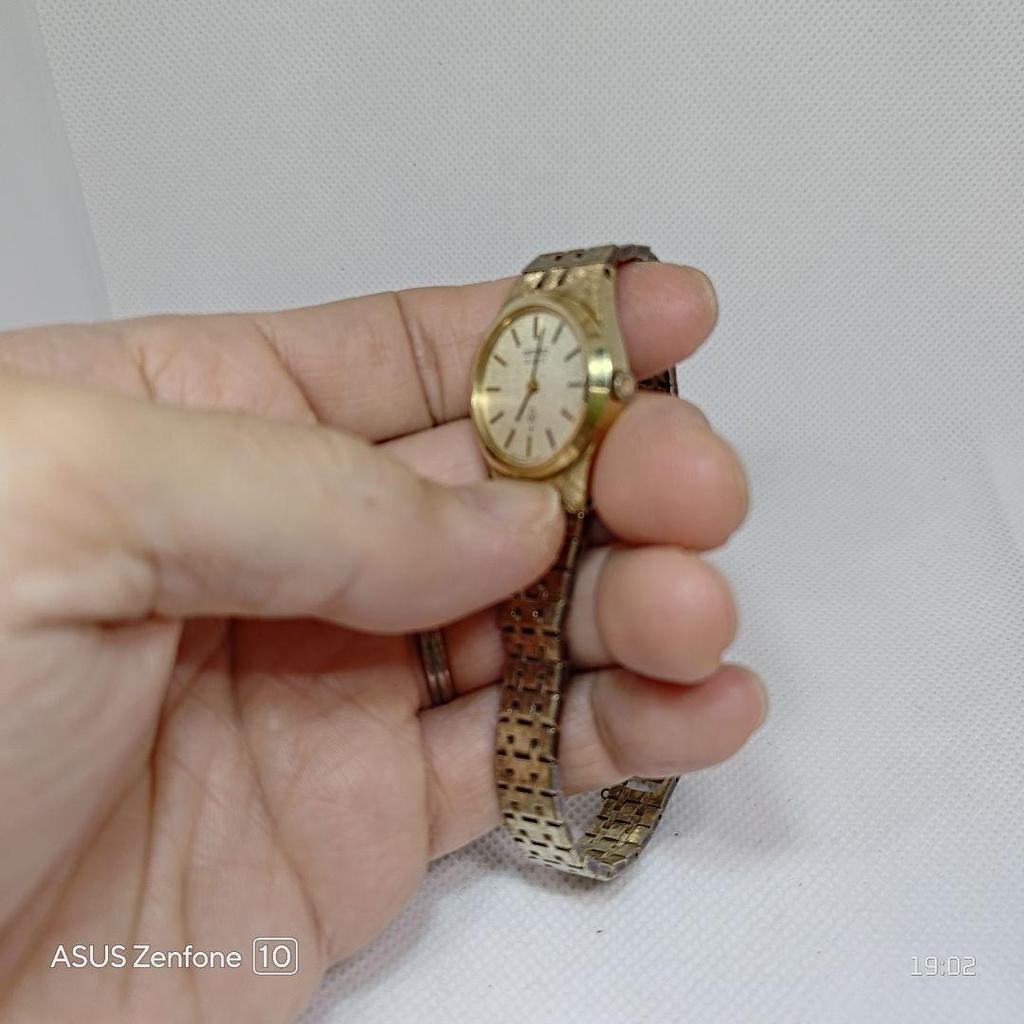 [USED] SEIKO Women's Quartz Watch, Gold, Battery Replaced, Working Condition