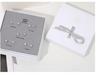 Qiyun Jewelry Packaging: Weekly Earrings Gift Box - Cardboard Storage for Holidays and Birthdays