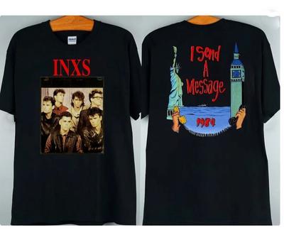 1984 INXS I Send A Message Tour T-Shirt