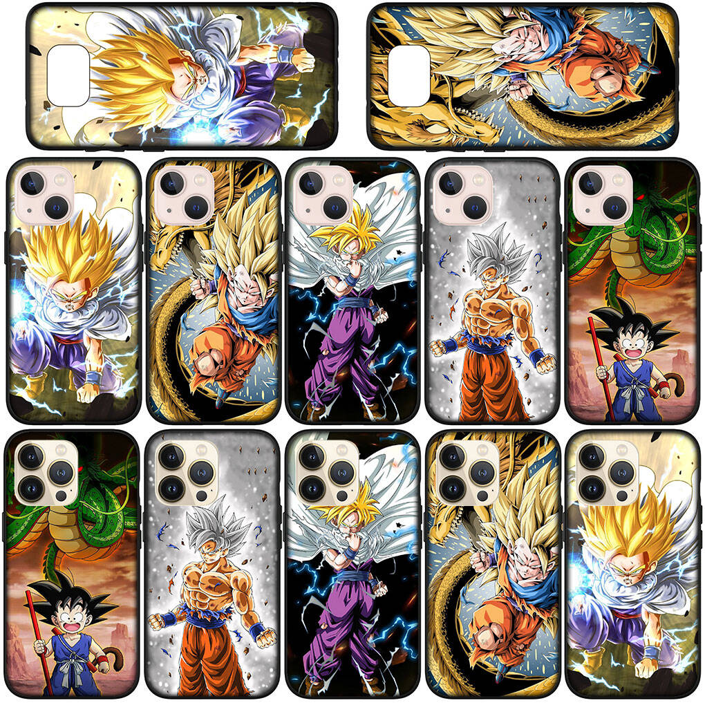 Phone Case for iPhone 17 15 16 Plus X Redmi Note 14 12 11 13 Pro Max Huawei P30 P20 Lite OPPO A60 A40 A80 A54 Coque Dragon Son Gohan Gokus Ball Cover