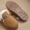 New Cotton Slippers, Warm Shoes, Plush Shoes, Indoor Anti-slip, and Outerwear Plush Shoes