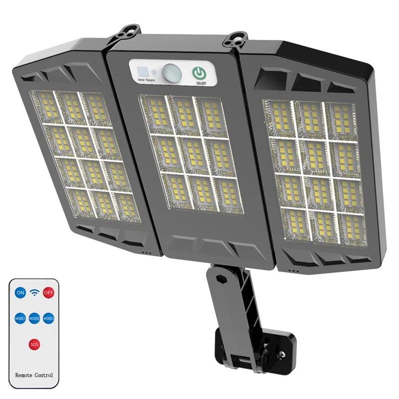 

Мощные солнечные фонари для наружного освещения сада, солнечный свет, украшение, настенный светильник, датчик движения, водонепроницаемый светодиодный уличный солнечный светильник