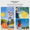 Dual Use 72mm Pickleball with 26 Holes for Indoor & Outdoor Practice