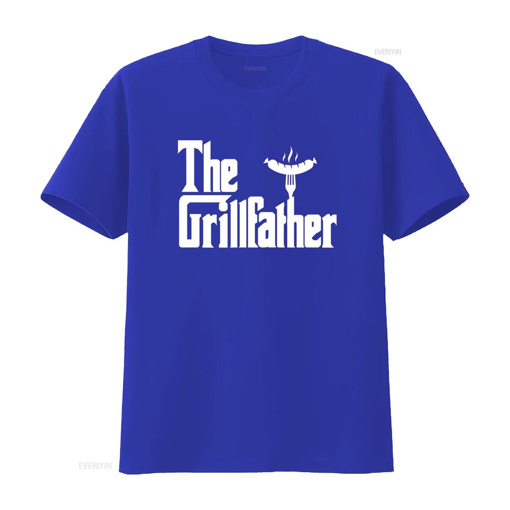 The Grillfather T Shirt Perfect for Barbecue Lovers BBQ Enthusiasts Ideal Fathers Day From Wife vintage Washed designer clothes