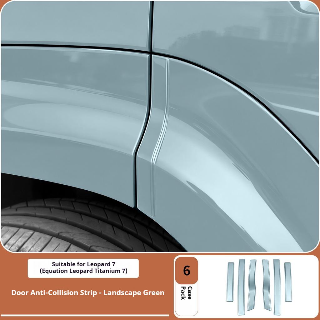 For BYD Ti7 Equation Leopard Titanium 7 Door Edge Guard Door Door Protection Stickers Anti-scratch Modify Decoration Accessories