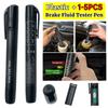Brake Fluid Liquid Tester Pen Battery Operated Auto Brake Diagnostic Testing Tool Portable with 5 LED Indicators Car Accessories