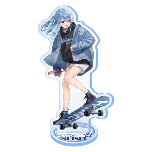 Suisei Hoshimachi Acrylic Stand Hololive Winter Street Official Merchandise