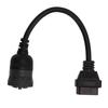 9PIN Female To OBDII 16pin Connector Cable J1939 Diagnose Interface Adapter for Truck
