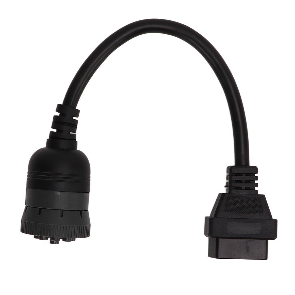 9PIN Female To OBDII 16pin Connector Cable J1939 Diagnose Interface Adapter for Truck